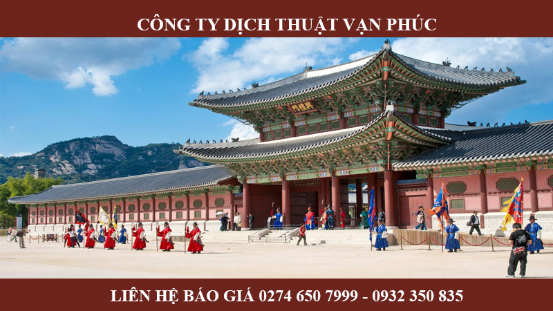 dịch thuật tiếng Hàn Quốc Bình Dương